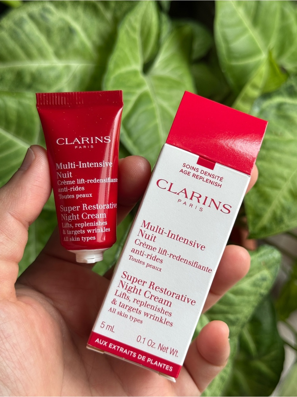 Clarins Super Restorative Night Moisturizer Mini 5ML – Brand New